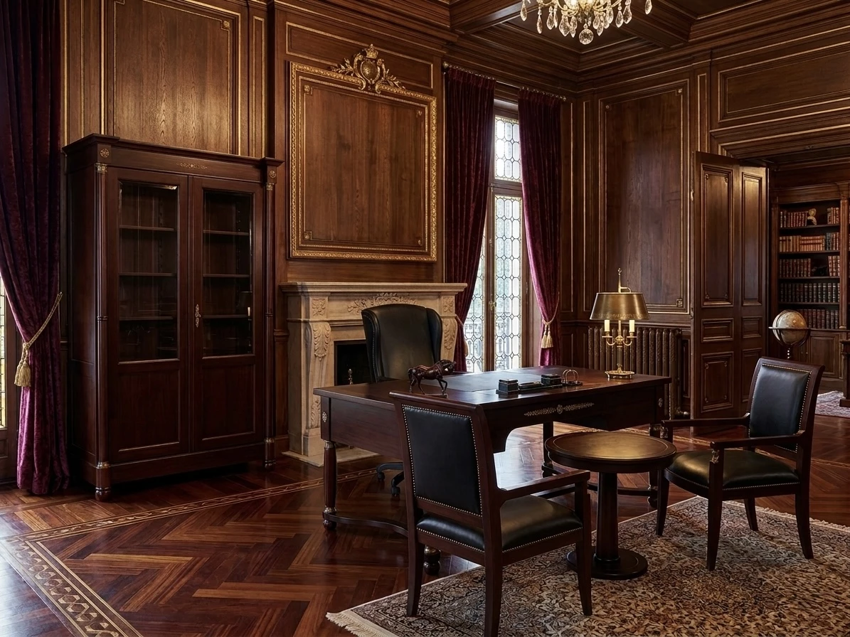 Fauteuil Empire — vue 2